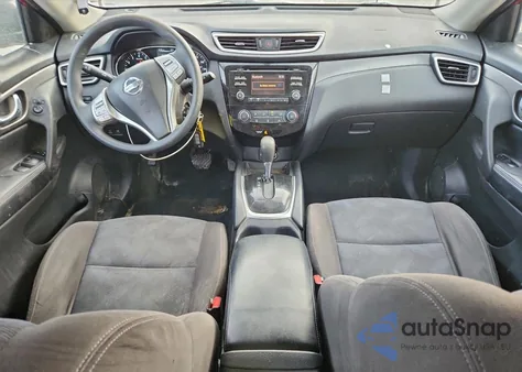 2015 Nissan Rogue S from USA, damaged, VIN KNMAT2MVXFP580662